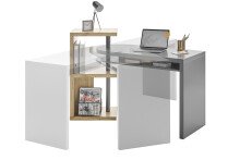 Schreibtisch >MOURA< (BxHxT: 145x94x50 cm) in Eiche Nachbildung