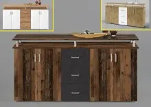 Highboard >Lyndy< - 178x90x38cm (BxHxT)
