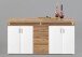 Highboard >Lyndy< in Wildeiche Nachbildung - 178x90x38cm (BxHxT)