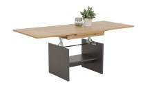 Couchtisch >MARCEL< in Artisan Eiche aus Holzwerkstoff - 142x57x68cm (BxHxT)