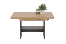 Couchtisch >MARCEL< in Artisan Eiche aus Holzwerkstoff - 142x57x68cm (BxHxT)