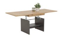 Couchtisch >MARCEL< in Artisan Eiche aus Holzwerkstoff - 142x57x68cm (BxHxT)