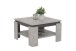 Couchtisch >TIM< in Beton/anthrazit aus Holzwerkstoff - 68x41x68cm (BxHxT)