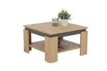 Couchtisch >TIM< in Artisan Eiche/Anthrazit aus...
