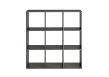 Raumteiler >Lobo< in Matera Nachbildung aus MDF - 104,5x108,5x33cm (BxHxT)