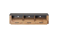 Lowboard >Follow< in Artisan Eiche Melamin - 180x43x50 (BxHxT)