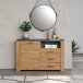 Kommode >Follow< in Artisan Eiche Melamin - 127x83x40 (BxHxT)
