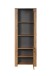 Vitrine >Follow< in Artisan Eiche Melamin - 73x199x40 (BxHxT)