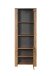 Vitrine >Follow< in Artisan Eiche Melamin - 73x199x40 (BxHxT)