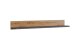Wandboard >Follow< in Artisan Eiche aus Holzwerkstoff - 180x20x22cm (BxHxT)