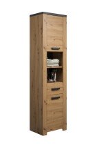 Badregal >Follow< in Artisan Eiche Melamin -...