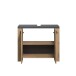 Waschbeckenunterschrank >Follow< in Artisan Eiche Melamin - 79x67x35 (BxHxT)
