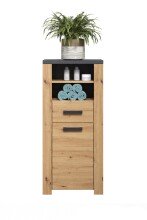 Badkommode >Follow< in Artisan Eiche Melamin -...