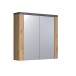 Badezimmerspiegelschrank >Follow< in Artisan Eiche Melamin - 79x78x20 (BxHxT)