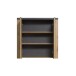 Badezimmerspiegelschrank >Follow< in Artisan Eiche Melamin - 79x78x20 (BxHxT)