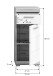 Hochschrank >Lambada< in sonoma eiche hell/weiß - 37x88x31cm (BxHxT)