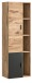 Midischrank >Grado< in nox oak - 48x144x35cm (BxHxT)