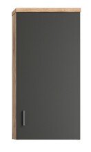 Wandhängeschrank >Grado< in nox oak -...