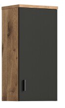 Wandhängeschrank >Grado< in nox oak -...