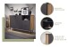 Sideboard >Pure< in grau - 138x87,5x40cm (BxHxT)