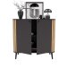 Kommode >Pure< in grau - 92x87,5x40cm (BxHxT)