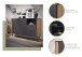 Lowboard >Pure< in grau - 138x50x40cm (BxHxT)