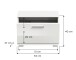 Sitzbank >Prego< in weiß/weiß hochglanz - 55x40x37cm (BxHxT)