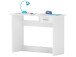 Schreibtisch >Kid< in Weiß - 100.6x76.5x50.1cm (BxHxT)