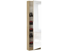 Schuhschrank >Goswin< in  - 50x180,5x20cm (BxHxT)