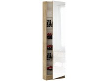 Schuhschrank >Goswin< in  - 50x180,5x20cm (BxHxT)