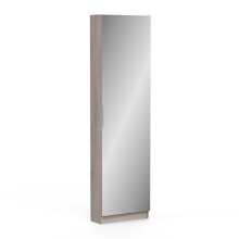 Schuhschrank >Goswin< in Sonoma Eiche - 50x180,5x20cm (BxHxT)