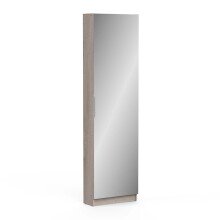 Schuhschrank >Goswin< in Sonoma Eiche - 50x180,5x20cm (BxHxT)