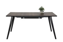 Esstisch >Nalisa< in Zinneiche aus Holzwerkstoff - 160x76x90cm (BxHxT)
