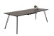 Esstisch >Nalisa< in Zinneiche aus Holzwerkstoff - 160x76x90cm (BxHxT)