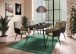 Esstisch >Nalisa< in Zinneiche aus Holzwerkstoff - 160x76x90cm (BxHxT)