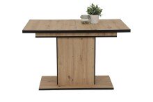 Esstisch >Ariana< in Artisan Eiche aus Holzwerkstoff - 120x76x80cm (BxHxT)