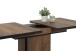 Esstisch >Ariana< in Oldwood/Schwarz aus Holzwerkstoff - 160x76x80cm (BxHxT)