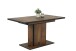 Esstisch >Ariana< in Oldwood/Schwarz aus Holzwerkstoff - 160x76x80cm (BxHxT)