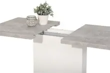 Säulen-Esstisch >Köln< in Beton-Optik -...