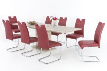 Kulissen-Esstisch >Helena< in San Remo Eiche - 220x76x90cm (BxHxT)