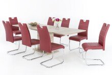 Kulissen-Esstisch >Helena< in San Remo Eiche - 220x76x90cm (BxHxT)