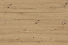 Säulen-Esstisch >Lori< in Artisan Eiche/Schwarz - 120x76x80 (BxHxT)