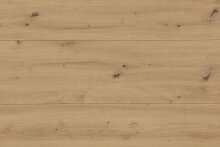 Säulen-Esstisch >Lori< in Artisan Eiche/Schwarz - 120x76x80 (BxHxT)