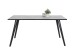 Esstisch >Tino< in Betonoptik aus Holzwerkstoff - 160x76x90cm (BxHxT)