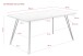 Esstisch >Tino< in Betonoptik aus Holzwerkstoff - 160x76x90cm (BxHxT)