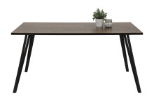 Esstisch >Tino< in Oldwood aus Holzwerkstoff - 160x76x90cm (BxHxT)