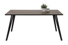 Esstisch >Tino< in Oldwood aus Holzwerkstoff - 160x76x90cm (BxHxT)