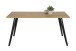 Esstisch >Tino< in Zinneiche hell aus Holzwerkstoff - 160x76x90cm (BxHxT)