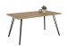 Esstisch >Tino< in Zinneiche hell aus Holzwerkstoff - 160x76x90cm (BxHxT)