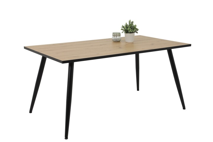 Esstisch >Susi< in Artisan Eiche aus Holzwerkstoff - 160x76x90cm (BxHxT)